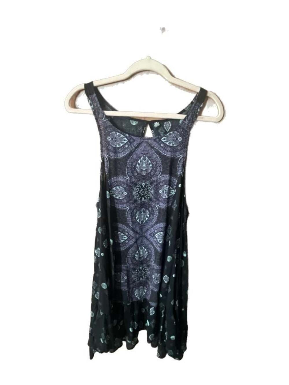 Intimately Free People Printed Sleeveless Mini Dress